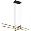 Trio Lampadario a sospensione LED Salinas 4200 lm Bianco Caldo Ø 110 x H 150 cm