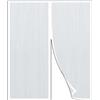 Irs Zanzariera magnetica Ecco Magnet 100x220 cm bianco