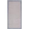 ABC Tappetto in cotone Border Grigio 60x100 cm