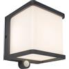 Applique solare da esterno LED Lutec Doblo 8 W 500 lm 4000 K IP54 12,9x11x11 cm