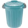 Tontarelli Bidone spazzatura con maniglie Tontarelli Teo 23 l blu delfino