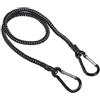 - Corda elastica con gancio a moschettone Metaldecor 100 cm