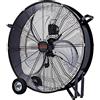 Ventilatore da terra 3 pale 75 cm nero