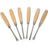 Sgorbie per legno set 6 pz
