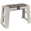 - Sgabello multiuso da giardino 58x29x37H cm
