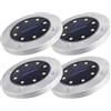 Segnapassi solare LED 115x20 cm 4 pz