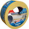 Nastro biadesivo con garza 50 mm x 25 m bianco