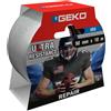 Nastro adesivo telato 50 mm x 10 m argento