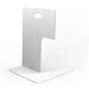 Fermalibri in ferro colore bianco 195x140x155 mm