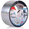 Nastro adesivo alluminizzato 50 mm x 66 m grigio