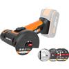 Worx Smerigliatrice mini Worx WX801.9 Ø 76 mm 20 V - solo corpo macchina