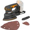Worx Levigatrice Mouse Worx WX822.9 20 V - solo corpo macchina