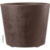 Deroma Vaso da esterno Deroma Millenium R Ø 59 cm marrone