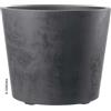 Deroma Vaso da esterno Deroma Millenium R Ø 59 cm antracite