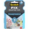 Nastro biadesivo permanente Scotch-Fix Extreme 19 mm x 3 m trasparente