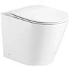 WC vaso Brenta rimless filo muro bianco