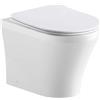 WC vaso Reno filo muro scarico tornado bianco