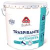 BOERO Idropittura traspirante Boero azione preventiva antimuffa bianco 14 l