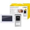 Videocitofono LCD 7" monofamiliare 1F RFID alimentatore multispina