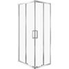 Box doccia angolare Sixty trasparente cromo 6 mm 70x90x190 cm