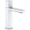 aQuasanit Miscelatore lavabo Coral bianco opaco Ø 25 mm