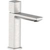aQuasanit Miscelatore lavabo Coral acciaio spazzolato Ø 25 mm