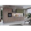 Cucina completa Iris 360 cm dx noce stelvio
