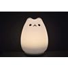 Lampada LED USB Cucciolight gatto silicone 190x120x120 mm