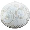Plafoniera Compasso Ø 30 cm bianco tortora