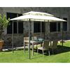 Gazebo in ferro e poliestere 300x200 cm