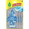 Arbre Magique Profumo per auto Arbre Magique Muschio Bianco 3 x 5 g