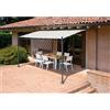 Pergola in ferro e poliestere 400x300x260 cm