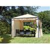 - Gazebo in ferro e poliestere 300x300 cm