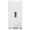 Vimar Alimentatore Vimar USB C PD 25W bianco Plana
