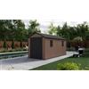 Casetta da giardino Keter in resina Newton sp. 20 mm marrone 9 m²