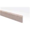Battiscopa in PVC Grundo rivestito legno H 7 cm