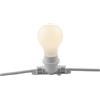 INTEC Catena luminosa 10 portalampade attacco E27 IP44 10 m bianco