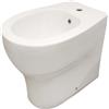 Bidet filo parete in ceramica modello Matty
