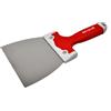 Nespoli Spatola per rasatura inox manico gomma misura 120 mm