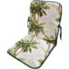 Cuscino spalla bassa Palm Beach 90x45 cm verde