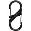 Moschettone doppio Nite Ize Slide Lock misura 2 nero