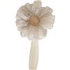 Fermatende calamita fiore veletta beige 9x9x18 cm