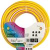 FITT Tubo irrigazione rinforzato in maglia con spirale 25 m x Ø 15 mm giallo-rosso