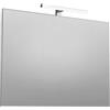 Specchio filo lucido TAKE 100x70 cm reversibile con lampada led