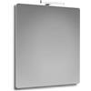 Specchio filo lucido ADRIA 60x80 cm reversibile con lampada led