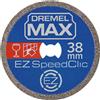 Dremel Disco da taglio diamantato Dremel Max EZ Speedclic 38 mm