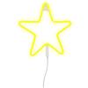 Applique LED da parete Star 3xAA USB giallo