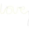 Applique LED da parete Love 3xAA USB bianco caldo