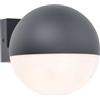 LUTEC Applique LED da esterno Lutec Looma 800 lm luce calda 15x18x15 cm