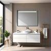 - Specchio con fascia retroilluminata LED LILITH 90x60 cm